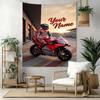 Jorge Lorenzo Custom Your Name Wall Decor Tapestry Art For Pet Memorial Birthdaywedding Party Backdrop Family Gift