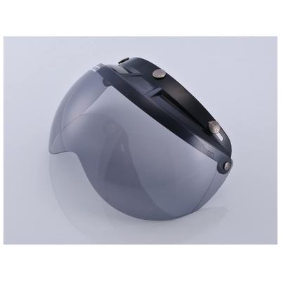 BOGO Шлем Щиток Пилотский Щиток Открывающегося и Закрывающегося Типа с Основанием Дымчатый Универсальный Размер Откидной BG12-B3