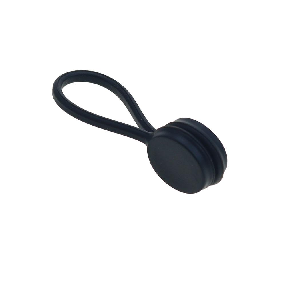 1-10PCSMagnetic Data Cable Organizer For Storing Mobile Phones And Headphones Anti Winding Universal Silicone Portable Magnet