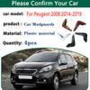 4 шт. Автомобильные брызговики для Peugeot 2008 Аксессуары 2014 2015 2016- Автомобильные грязезащитные щитки Защита от брызг Передние задние крылья Автомобильные комплекты кузова