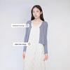 Sweet Basil Women's V-Neck Long-Sleeve Knit Cardigan Z1EA43333A