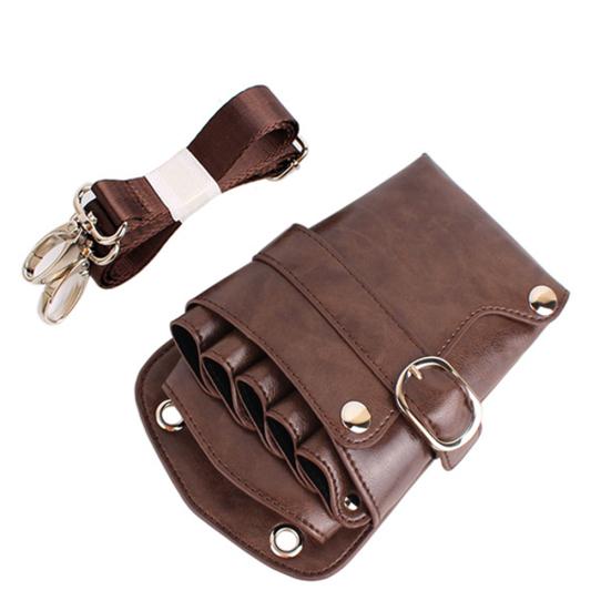 Парикмахерские ножницы, парикмахерский инструмент, кобура, сумка из искусственной кожи, поясная сумка через плечо