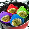 4Pcs/Set Silicone Egg Poacher Poaching Pods Pan Non Stick Egg Baking Cups Tools ARI