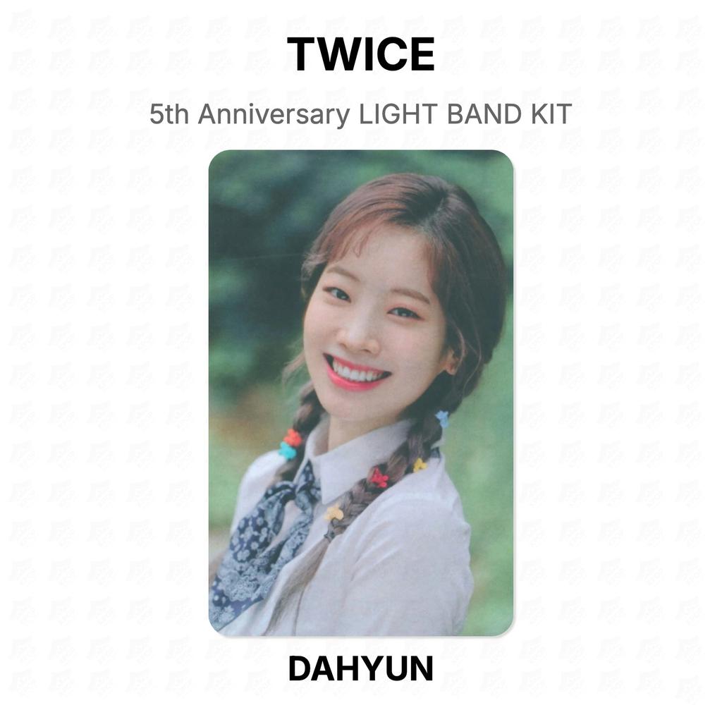 Twice Набор браслетов LIGHT 5-й годовщины Официальная фотокарточка