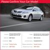 Хромированная крышка дверной ручки для Toyota Corolla E140 E150 2007 ~ 2013, накладка на защелку, аксессуары для стайлинга автомобилей 2008 2009 2010 2011 2012