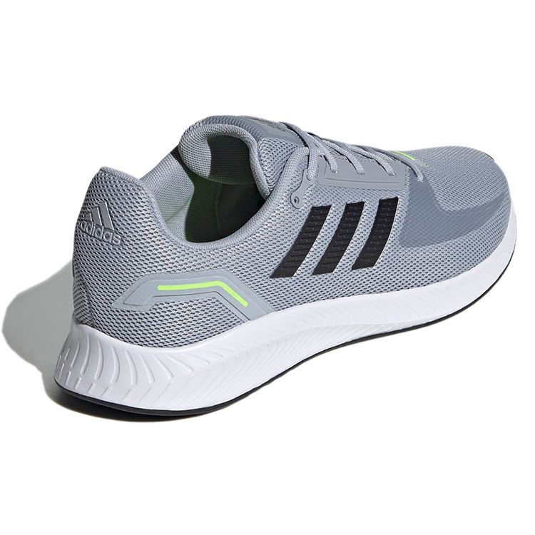 Adidas Runfalcon 2.0 Halo Silver Men Sneakers Grey Core-Black Cloud-White FZ2804