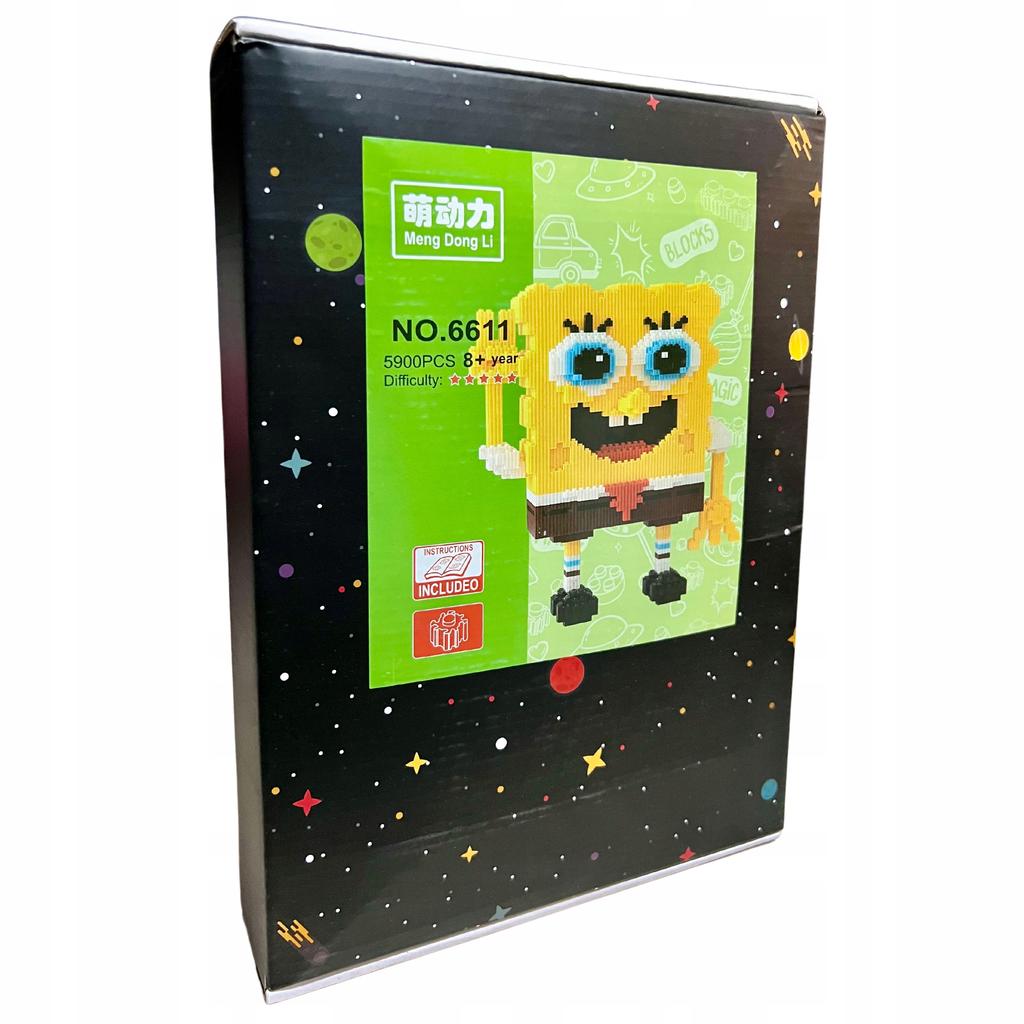 Spongebob Buildable Construction Brick Set 5860 Pcs.