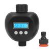 G3/4 Автоматический контроллер полива Черный таймер окончания полива шланга Садовые принадлежности с экраном для