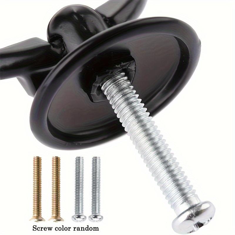 10/20 Pcs Cabinet Pulls  Vintage Drawer Ring Pulls for Dresser  Cabinet  Door Box Closet  Furniture Fittings, 0.98*1.85 Inch with Mounting Screws