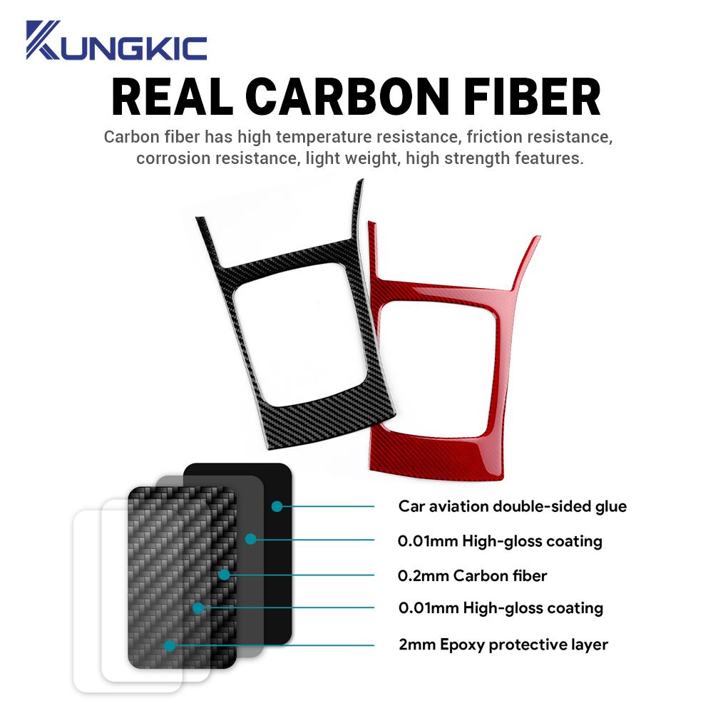 Наклейка из настоящего мягкого углеродного волокна для Vauxhall Opel Astra H MK5 2004-2006 2007 2008 2009 2010 Ручная коробка передач Ручной тормоз