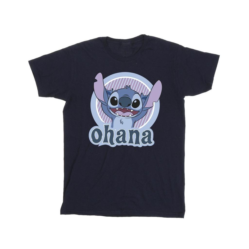 Disney Boys Lilo And Stitch Ohana Circle T-Shirt