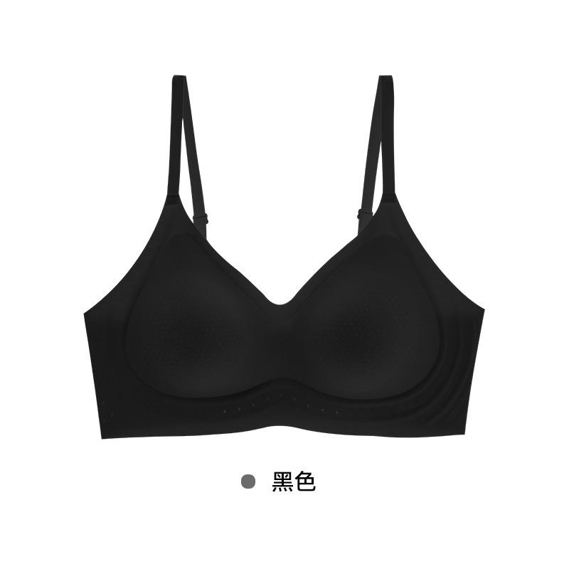 Summer new versatile cool cool cup breathable comfortable seamless women's underwear light skin bra cover
