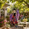 Home Decor Hanging Ornaments Dancing Lady Hanging Suncatcher Colorful Window Pendant  Porch