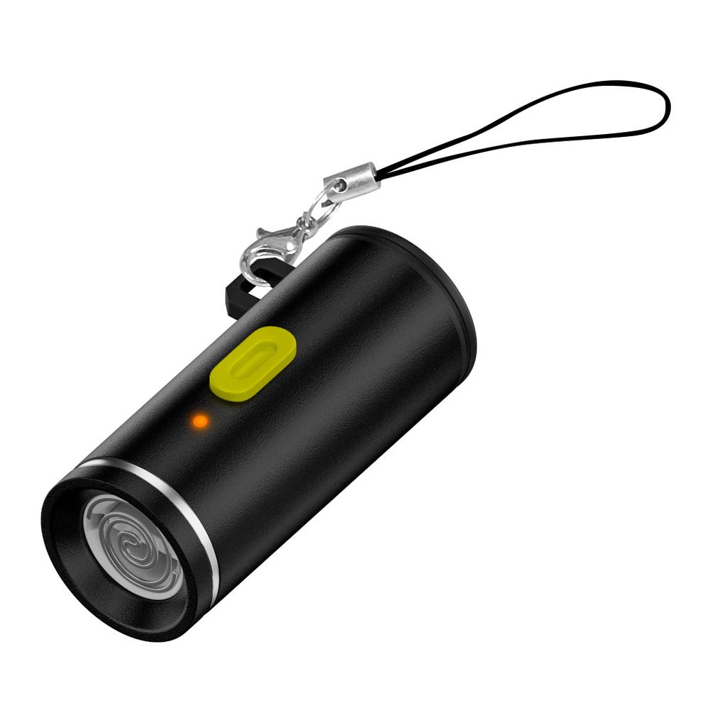 Black Mini Cigarette Lighter Battery Free Liquid Portable and Windproof for Outdoor Use Plug and Play Type - C Mini Igniter