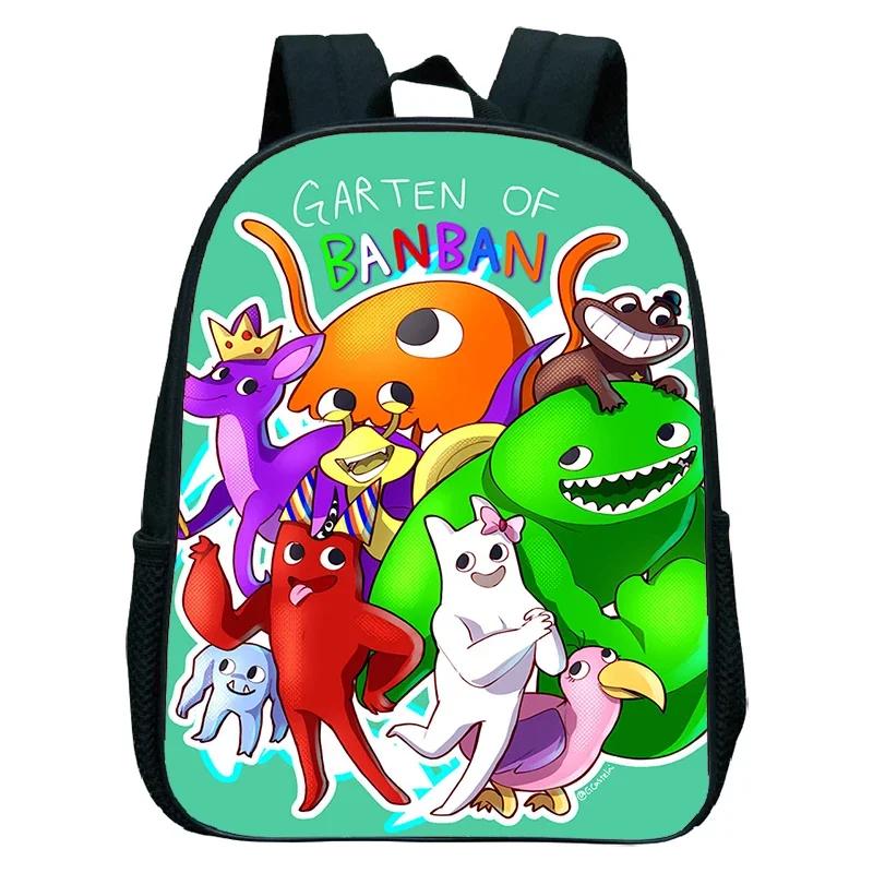 Lightweight Garten of BanBan Print  School Bags Kindergarten Backpack for Preschool Boys Girls Waterproof Kids Bookbag Mochlia