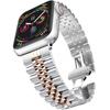 Совместимый ремешок из нержавеющей стали для Apple Watch 8/7/6/5/Ultra