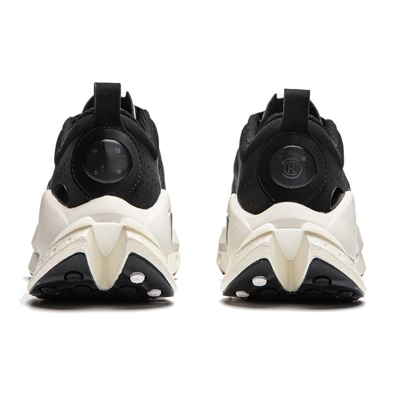 Li Ning Absolute Shadow CRC светоотражающие легкие высокопрочные модные спортивные повседневные туфли женские повседневные туфли черного цвета AZGU042-2