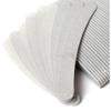 50Pcs Gray Curved Double-Side Nail Files 100 / 180 Grit Emery Board Sandpaper Nail Sanding Manicure Tool