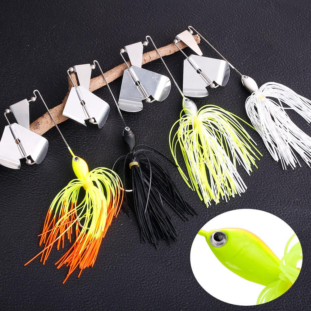 1 шт. жесткая спиннерная приманка для рыбалки, спиннербейт для пруда Magic Buzz для ловли щуки и окуня