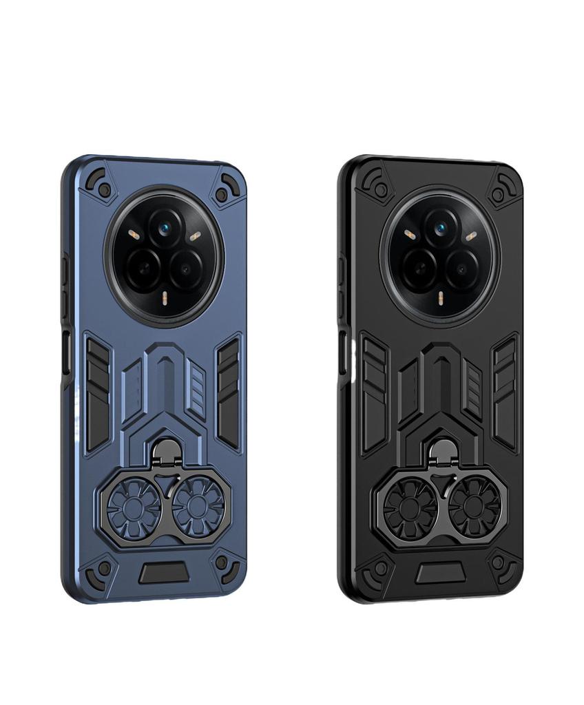 Применимо к чехлу для мобильного телефона Realme14Pro Skywalker, чехол для real me 14Pro + с двойным кольцом-подставкой, противоударный защитный чехол.