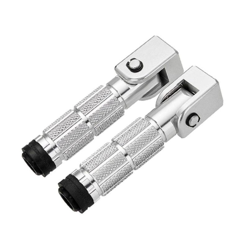 90 Degree Fixed Folding-Footpegs Foot Peg Front Rear Footrest Pedal Universal Motorcycle Modified Accessories 1 Pair