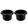 652F 2pcs Cup Holder ert Plastic Table Cup Holder Couch Cup Holder ert Black Car Drinks Holder ert for Sofa Couch