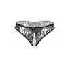 Sexy Female Soft Lace Through Crotch Briefs Thong Underwear Gift