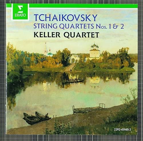 CD TCHAIKOVSKY - String Quartets.1, 2: Keller.q 2292459652 ERATO 1993 Germany Classical Used