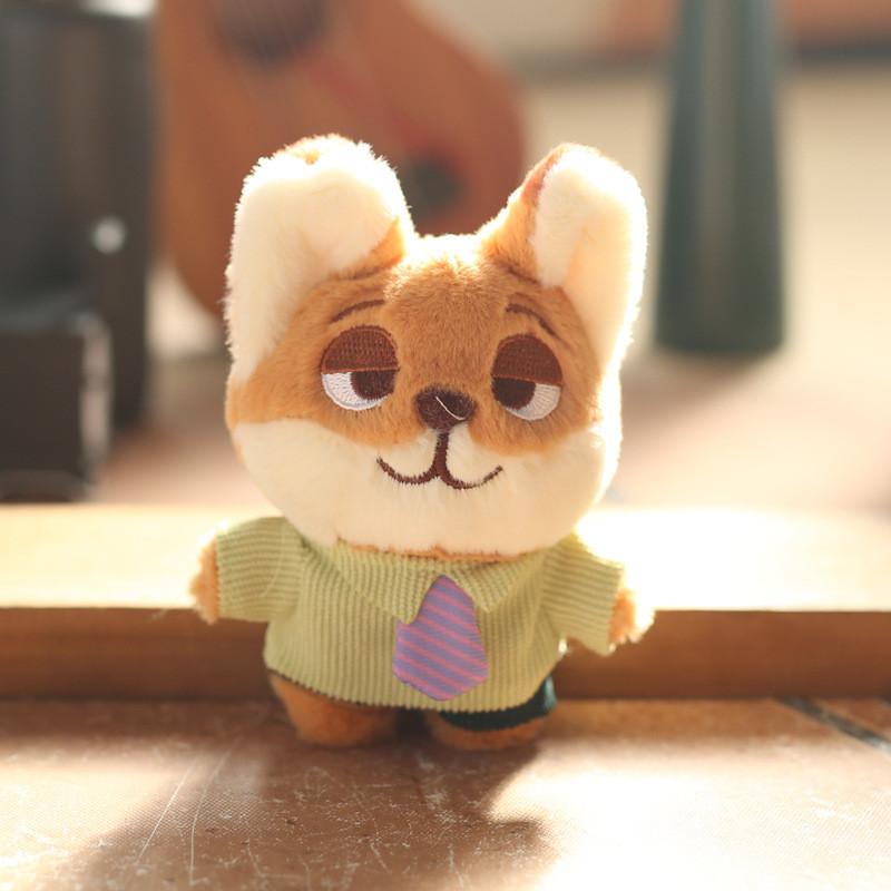 And Zootopia Judy Nick Stuffed Toy Plush Keychain Backpack Accessory Kids Gift