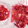 12 Color Irregular Shell Paper Nail Art Glitter Nail Sticker Small Sequin Decoration Tool