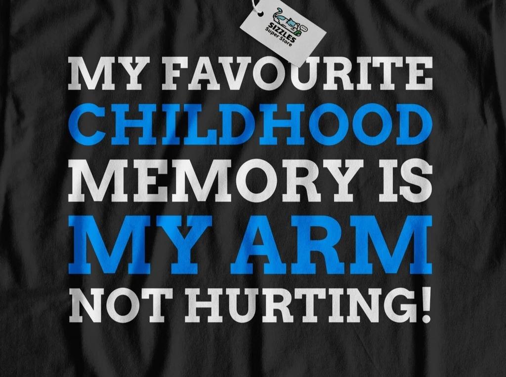 Unisex Funny Broken Arm T-Shirt Arm Surgery Recovery Gifts