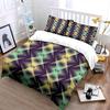 Geometric diamonds with gradients. Bedding sets Duvet cover sets Duvet covers Pillowcases(1 * Duvet Cover 2 * Pillowcases without duvet insert)