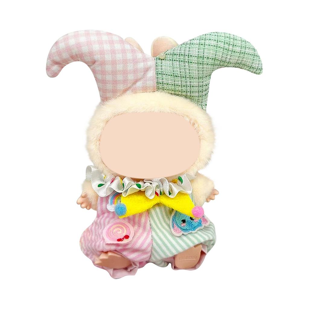 Милые плюшевые кукольные аксессуары для одежды Плюшевая кукла Подходящие подарки Мультяшная детская кукла Кукольная одежда