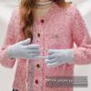 UNIFREE Small Fragrant Style Colorful Dot Knit Sweater