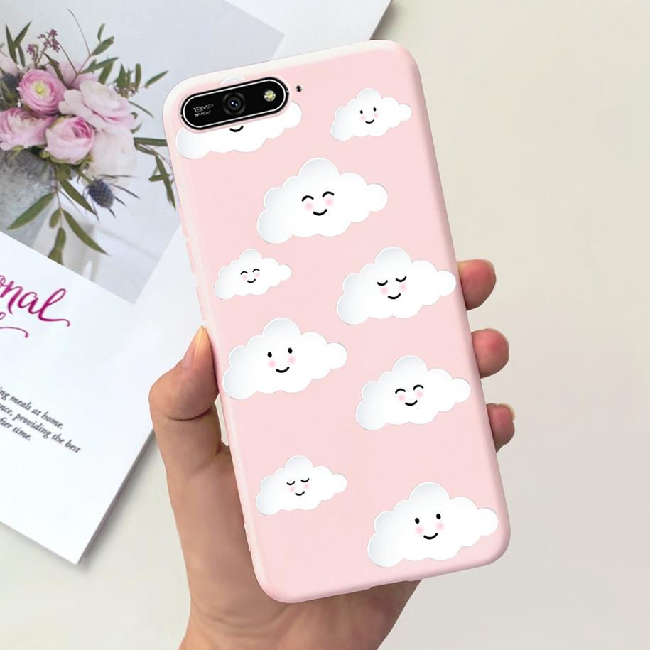 For Honor 7A Pro Case AUM-L29 Silicon Cover Cute Cartoon Soft TPU Phone Case For Huawei Honor 7A DUA-L22 Bumper on Honor7a Funda