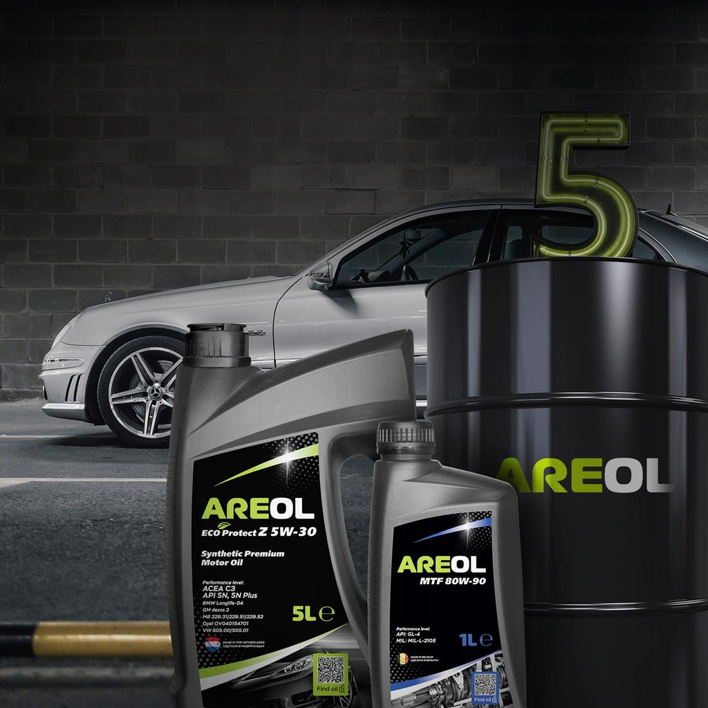 Olej przekładniowy areol gearlube ep 75w-90 1l