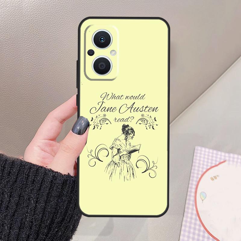 Чехол 'Гордость и предубеждение' для OPPO Reno 10 11 12 13 14 Pro 8 7 Lite 11F 12F 13F 14F Чехол OPPO Find X8 X5 X6 X9 Pro