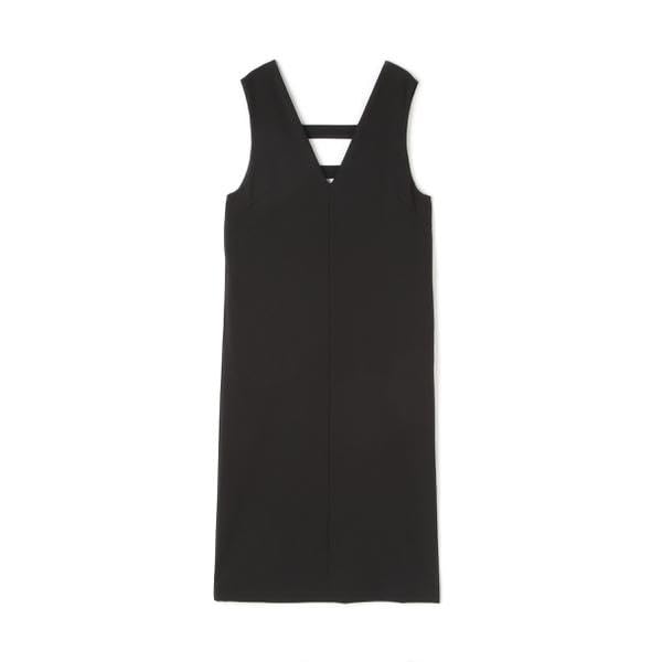 [Natural Beauty Basic] Back Strap V-Neck Jumper Skirt