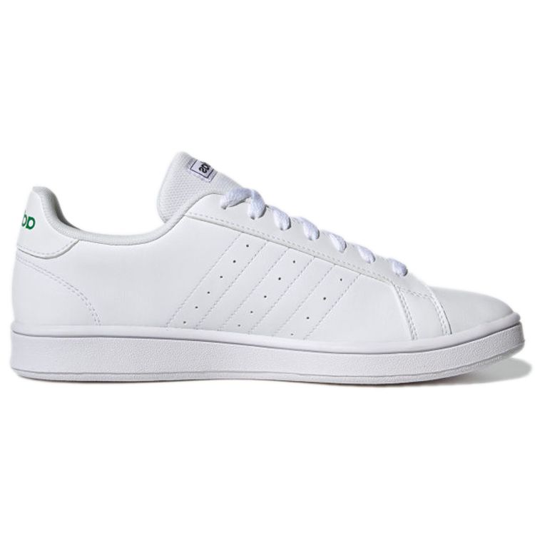 Adidas Grand Court Base White Carbon Green Мужские кроссовки Cloud-White GW5612