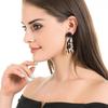 Серьги Suijue Jewelry Dongdaemun, Акриловые, Геометрический узор Ракушка, Серьги Женские