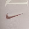 Nike Спортивные классические узкие повседневные шорты с логотипом и высокой талией, женские шорты серого и фиолетового цвета FN3638-019