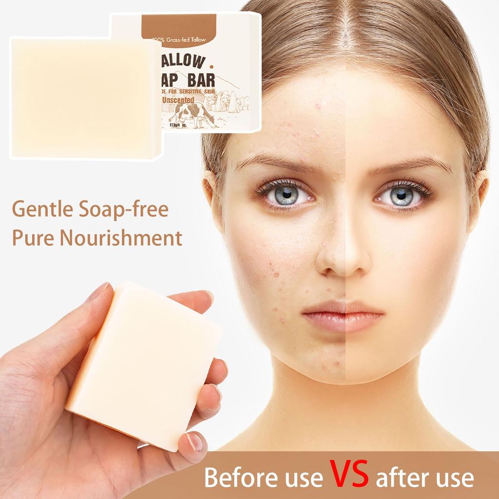 Beef Tallow Soap Soap Smooth Skin Remove Chicken Skin Beef Tallow Skin Care Soap