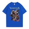 The Boondocks Huey and Riley Printed Tshirt Unisex Women Anime Cartoon Fashion Tshirt Funny Unisex T Shirts Male Hip Hop Streetwear