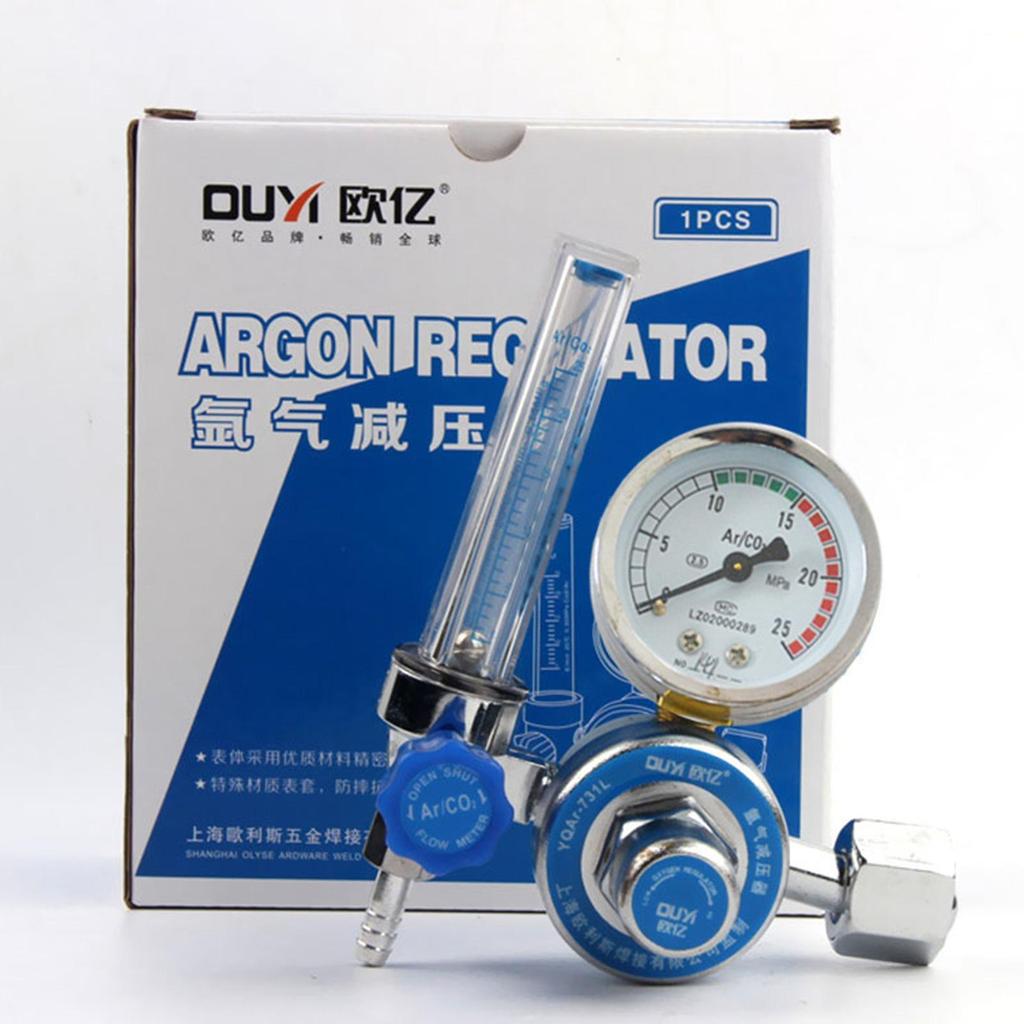 Compact Regulator Flowing Meter For Easy And Precise Argon Gas Control Wide Range Gas Regulator
