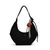 Ielgy Retro Suede Large Capacity Bag Simple Underarm Bag