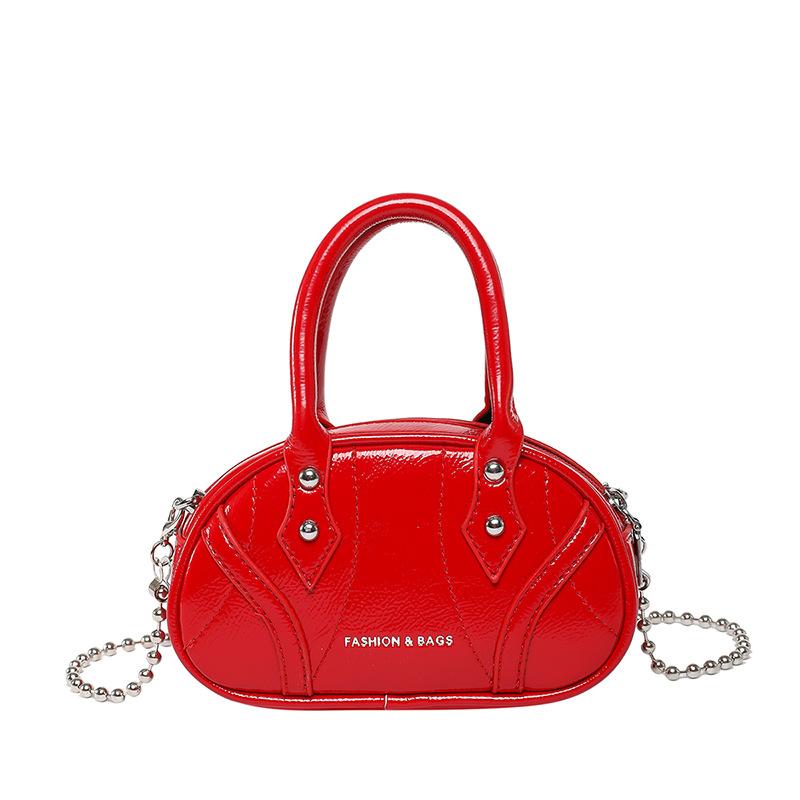 Персонализированная сумка-боулинг в стиле Spice Girl, нишевый дизайн, портативная, в зарубежном стиле, универсальная сумка кроссбоди на цепочке, женская