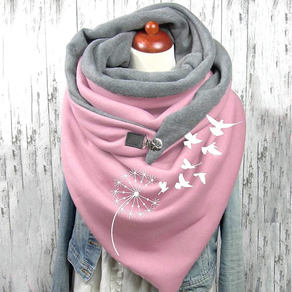 1PC Women Printing Scarf Fashion Retro Female Multi-Purpose Shawl Scarf
