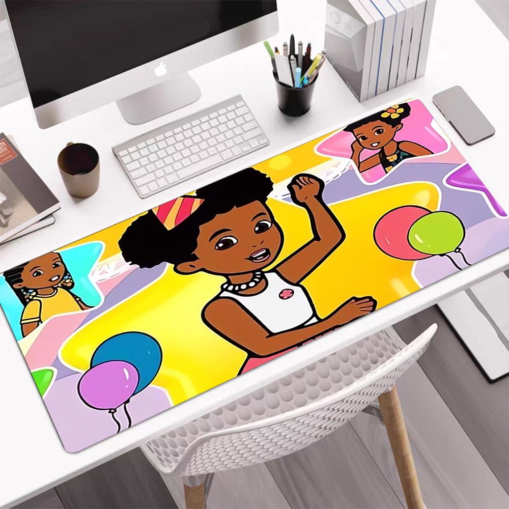 Gracie's Corner Theme Mouse Pad, Non Slip Rubber Base, Multifunctional Office & Home Decor, Perfect for Workspace Personalization.