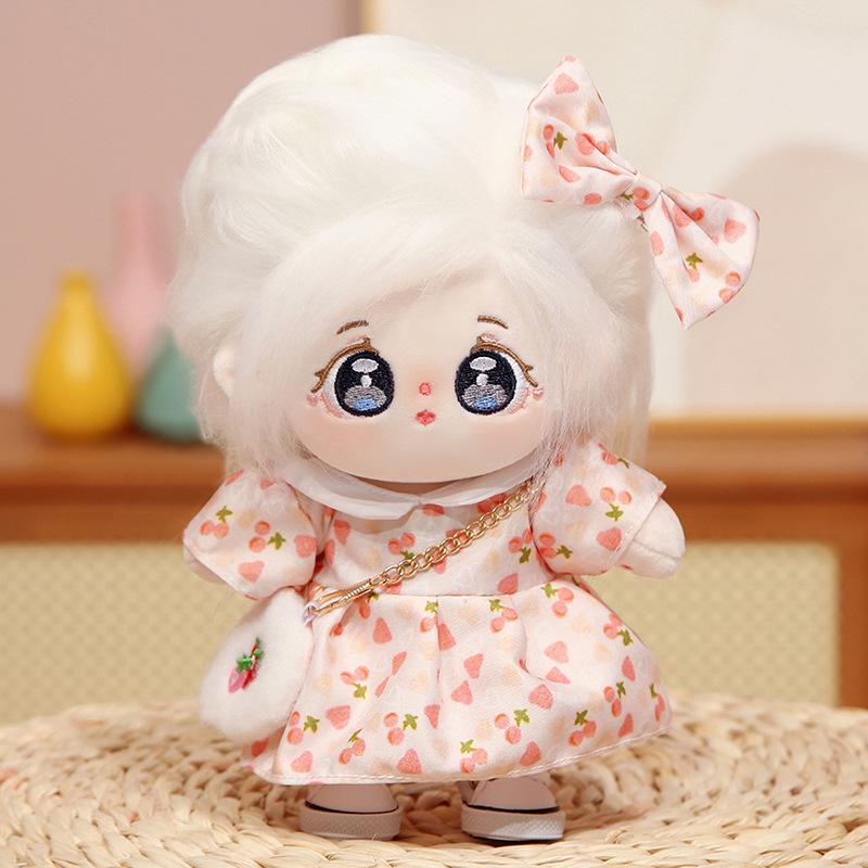 Кукла Подарочная Плюшевая Будуарная Одежда Для Девочек Хлопковая Кукла Кукла 20 см Игрушка-Одежда