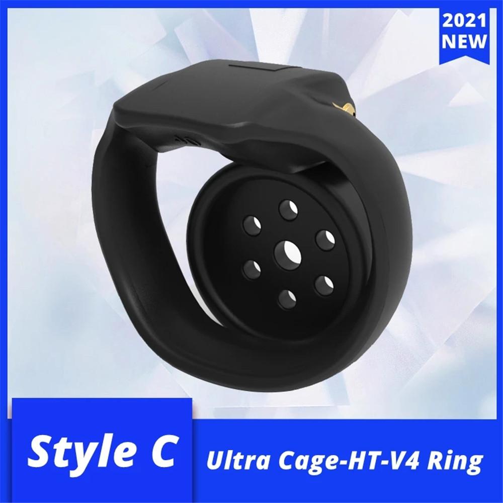 4 Types 3D Printed Flat Cock Cage Mamba Snake HT-V4 Penis Ring Male Chastity Device Sex Toys for Men Adult Supplies Erotic